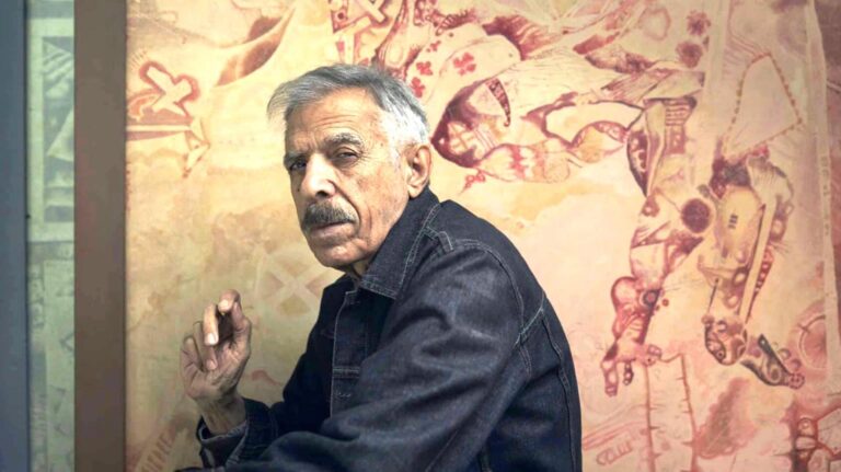 Khayat with painting for header