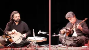 two Kurdish musicians