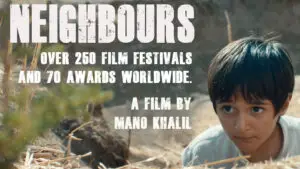 A Syrian boy looks out at the world